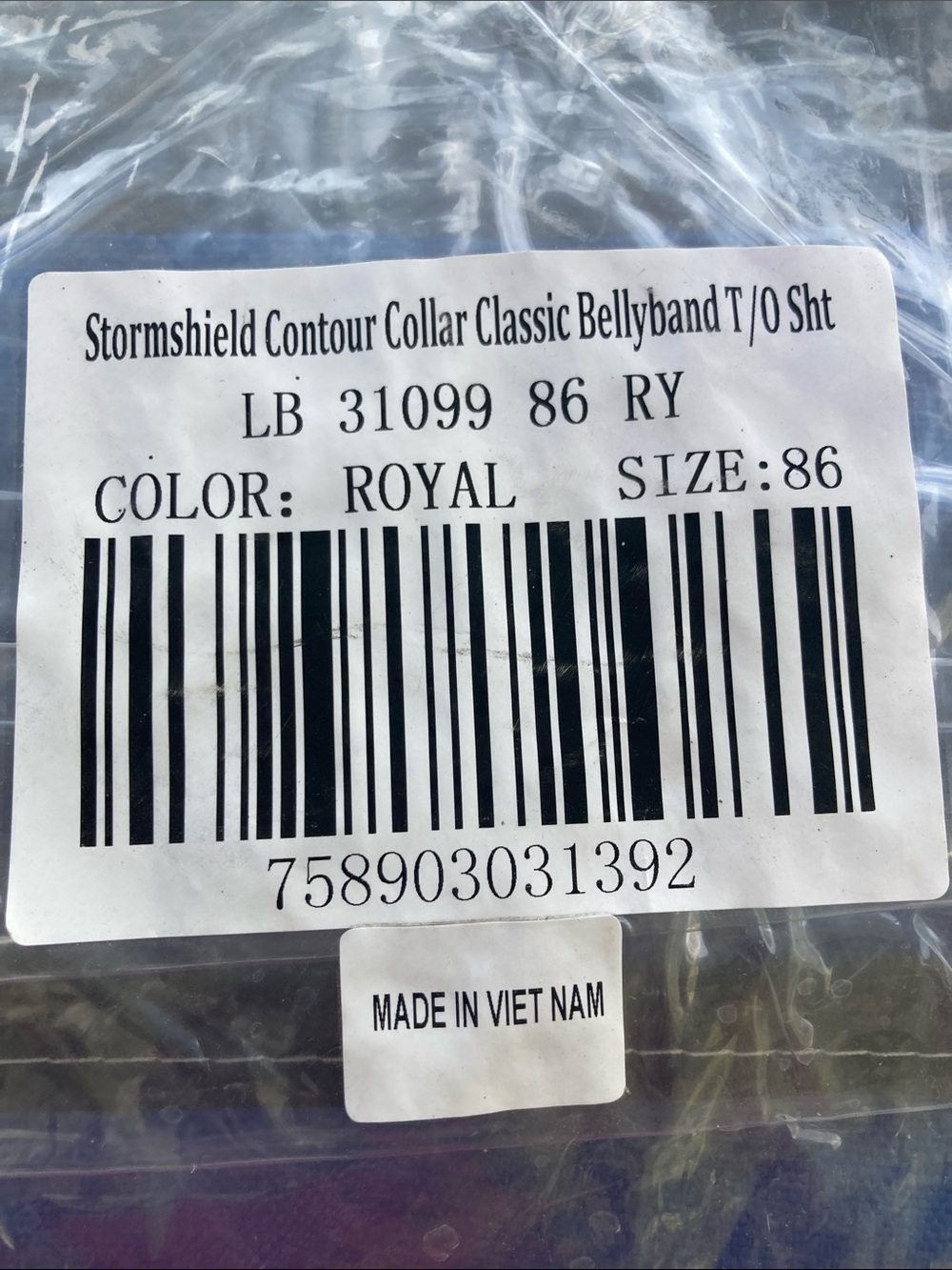 Big Horsie Schneider Royal Blue 84” Turnout w Belly Band - Picture 2 of 6